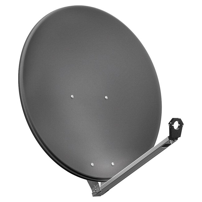 Goobay satellietschotel | 80 cm | aluminium | zwart