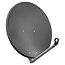 Goobay satellietschotel | 80 cm | aluminium | zwart