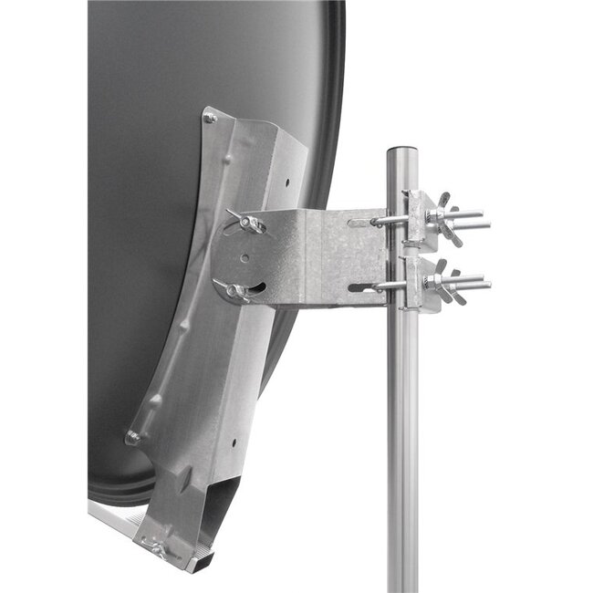 Goobay satellietschotel | 80 cm | aluminium | zwart