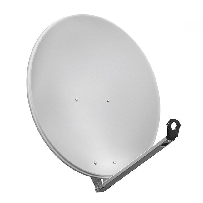 Goobay satellietschotel | 80 cm | aluminium | grijs