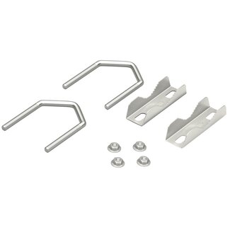 Goobay Goobay mastklem set voor satellietschotel | klemdiameter 30-60 mm | zilver