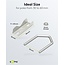 Goobay mastklem set voor satellietschotel | klemdiameter 30-60 mm | zilver