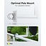 Goobay mastklem set voor satellietschotel | klemdiameter 30-60 mm | zilver