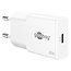 Goobay slim USB lader | USB-C PD | GaN | 25W | wit
