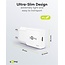 Goobay slim USB lader | USB-C PD | GaN | 25W | wit
