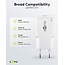 Goobay slim USB lader | USB-C PD | GaN | 25W | wit