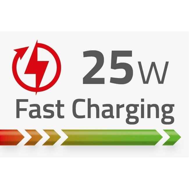 Goobay slim USB lader | USB-C PD | GaN | 25W | wit