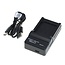 Camera acculader voor o.a. Fuji NP-60, Samsung SLB-0837 en Kodak KLIC-5001 | USB-C