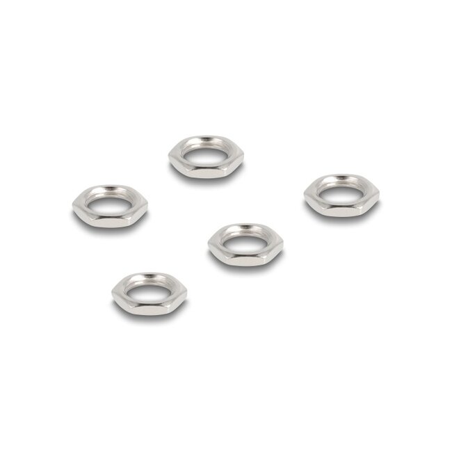 Delock DC Cable Splitter 1 x female straight to 5 x female 5.5 x 2.1 mm 90° angled for built-in black