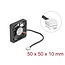 Delock Axial Fan 12 V DC, 50 x 50 x 10 mm black