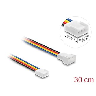DeLOCK Delock Fan Extension Cable PWM male to female 4 pin 30 cm