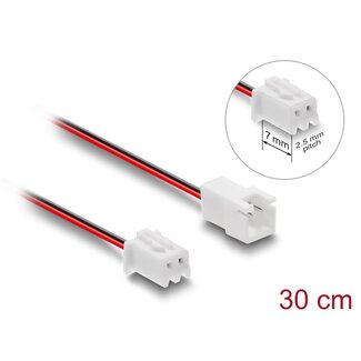 DeLOCK Delock Fan Extension Cable male to female 2 pin 30 cm