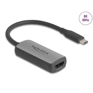 DeLOCK Delock USB Type-C™ Adapter to HDMI (DP Alt Mode) 8K 60 Hz with HDR and HDCP
