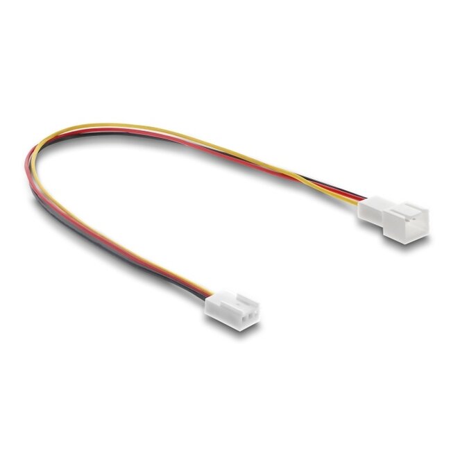 Delock Fan Extension Cable male to female 3 pin 30 cm