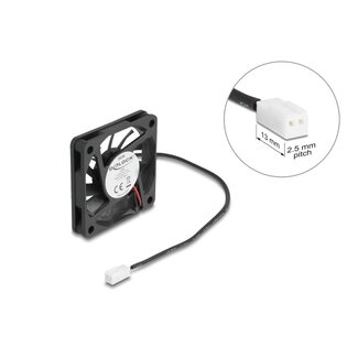 DeLOCK Delock Axial Fan 5 V DC, 60 x 60 x 10 mm black