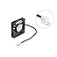 Delock Axial Fan 5 V DC, 60 x 60 x 10 mm black