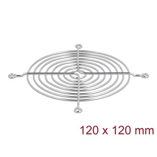 DeLOCK Delock Fan Grill 120 x 120 mm silver
