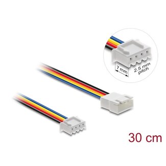 DeLOCK Delock Fan Extension Cable PWM male to female 4 pin 30 cm
