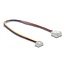 Delock Fan Extension Cable PWM male to female 4 pin 30 cm