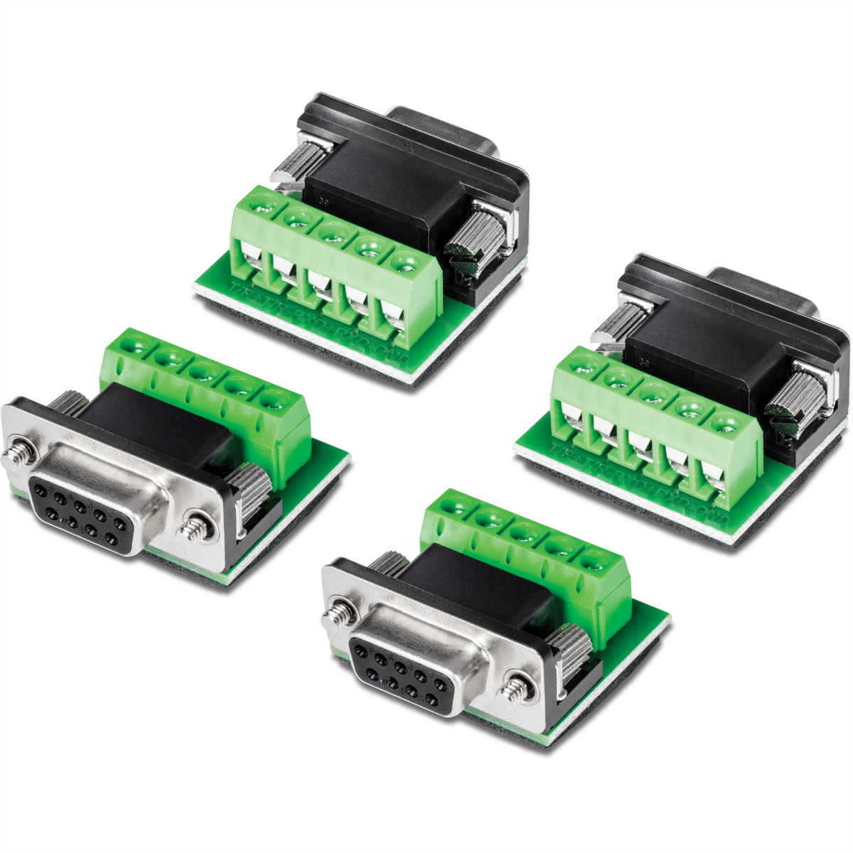 Trendnet TI-S400, Groen, Grijs per 4 verpakt