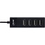 InLine USB hub (USB-A) | 4x USB-A | USB2.0 | compact | 0,30 meter