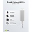 Goobay USB lader | USB-C PD + USB-A QC | GaN | 30W | wit