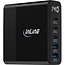 InLine USB lader | 3x USB-C PD + 2x USB-A QC | GaN | 140W | display | zwart