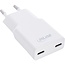 InLine USB lader | 2x USB-C PD | GaN | 30W | wit