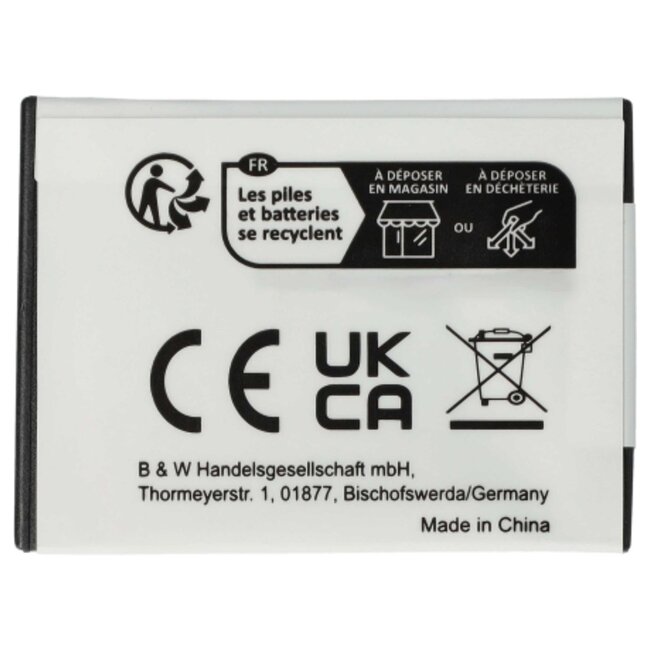 Camera accu compatibel met o.a. Fujifilm NP-85 en NP-170 | 1300 mAh