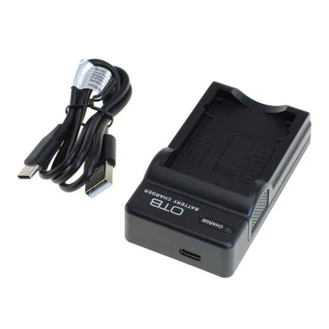 Camera acculader voor o.a. Canon NB-4L en NB-5L | USB-C