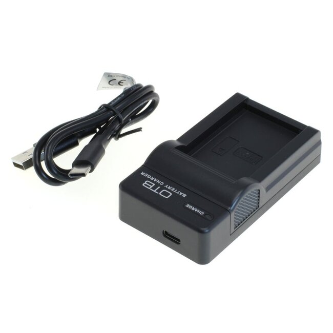 Camera acculader voor Panasonic DMW-BCL7 | USB-C