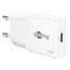 Goobay slim USB lader | USB-C PD | GaN | 20W | wit