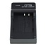 Camera acculader voor o.a. Panasonic CGA-S005/S007/S008,  Fuji NP-70 en Samsung IA-BH125C/BP125A | USB-C
