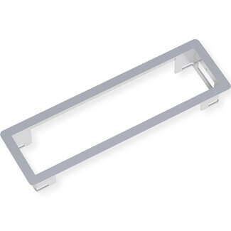 Bachmann BACHMANN POWER FRAME inbouwframe klein 3-voudig, Roestvrij staal