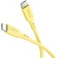 Goobay USB-C™ Silicone Cable, 1.5 m, yellow
