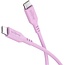 Goobay USB-C™ Silicone Cable, 1.5 m, Pink