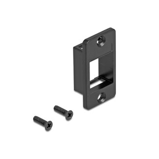 DeLOCK Delock Keystone Holder for cases conical black
