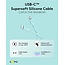Goobay USB-C™ Silicone Cable, 1.5 m, turquoise