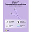 Goobay USB-C™ Silicone Cable, 1.5 m, purple