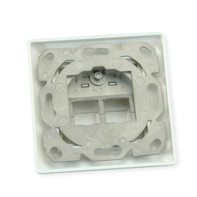 ROLINE Unterputzdose Modulaufnahme, 2fach, für Keystones