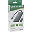 InLine USB hub (USB-A/USB-C) | 3x USB-A + 2x USB-C | USB3.0 5 Gbps | 0,15 meter