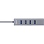 InLine USB hub (USB-C) | 4x USB-A | USB3.0 5 Gbps | aluminium | 0,15 meter