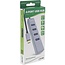InLine USB hub (USB-C) | 4x USB-A | USB3.0 5 Gbps | aluminium | 0,15 meter