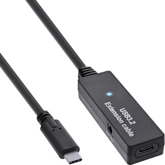 InLine InLine USB-C actieve verlengkabel | USB3.0 5 Gbps | 5 meter