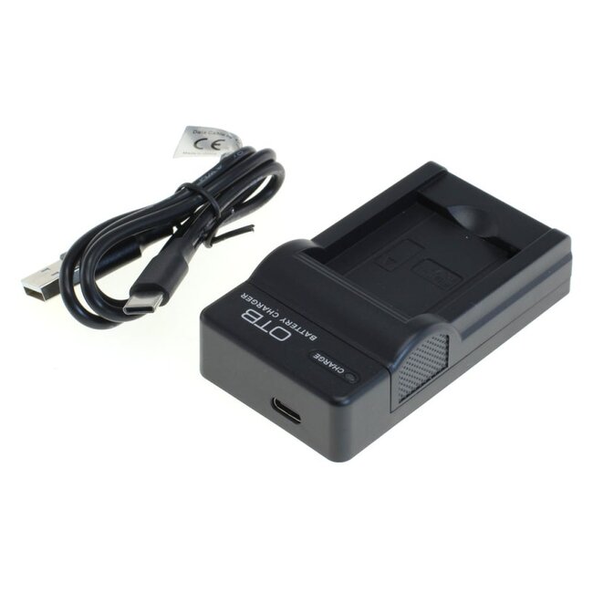 Camera acculader voor Panasonic DMW-BCM13 | USB-C