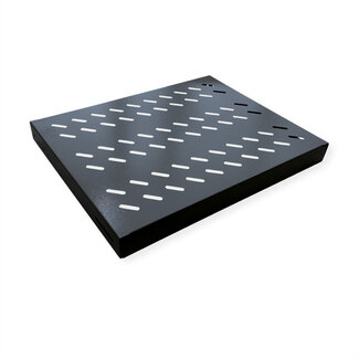 Value VALUE 19"-Fachboden 1HE tiefenvariabel, 440 x 568 mm, 50kg Traglast