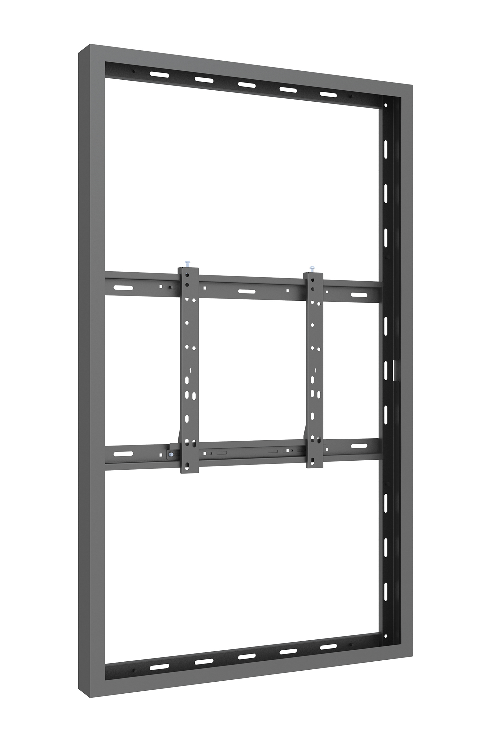 Multibrackets m Pro Series - enclosure - low profile - for digital signage LCD panel - Gemiddeld - Zwart