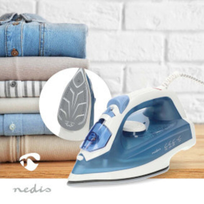 Stoomstrijkijzer | 2000 W | 20 g/m | Stoomstoot | Keramiek | 0.20 l