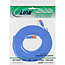 InLine® Patchkabel plat, U/UTP, Cat.6, blauw, 1m