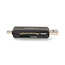 Kaartlezer | microSD (TF) / microSDHC (TF) / microSDXC (TF) / SD / SDHC / SDXC | USB 2.0